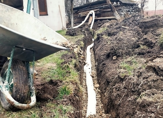 Devis pour des travaux de drainage